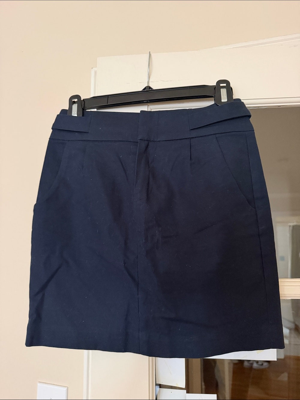 Banana Republic Navy Mini Skirt